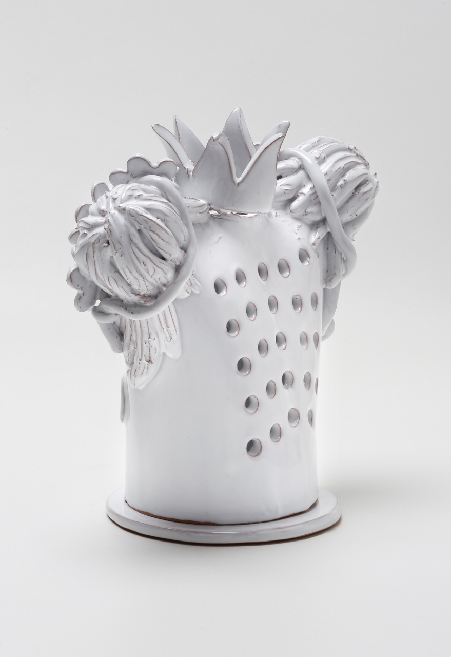 Ceramiche mangiafumo porta candele ceramica artistica pugliese e salentina De Braco