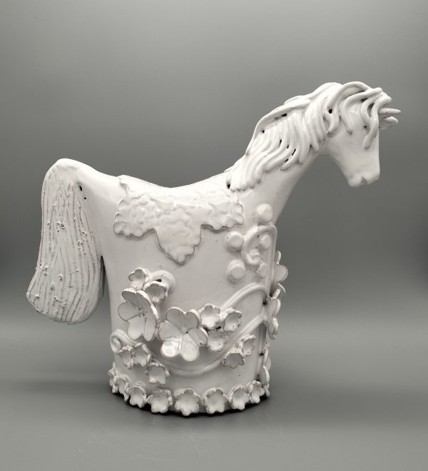 Cavalli Bardati con fiori - immagine 2