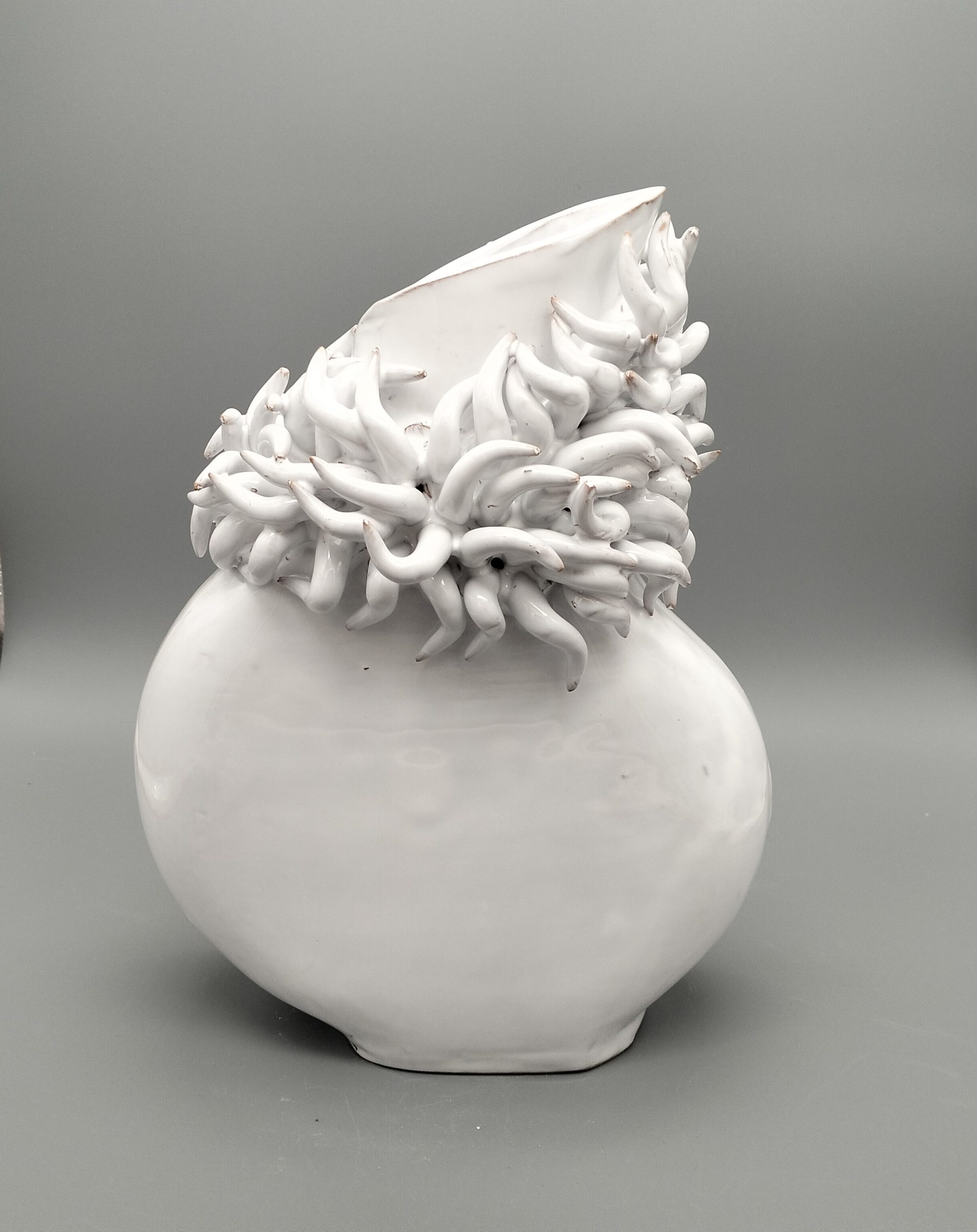 Vaso Anemone Bianca
