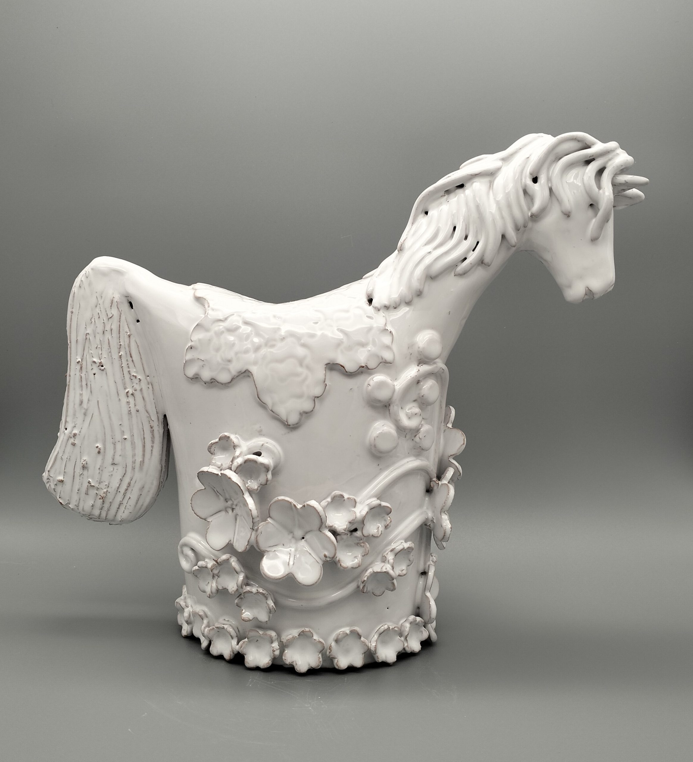 Cavalli Bardati con fiori - immagine 2