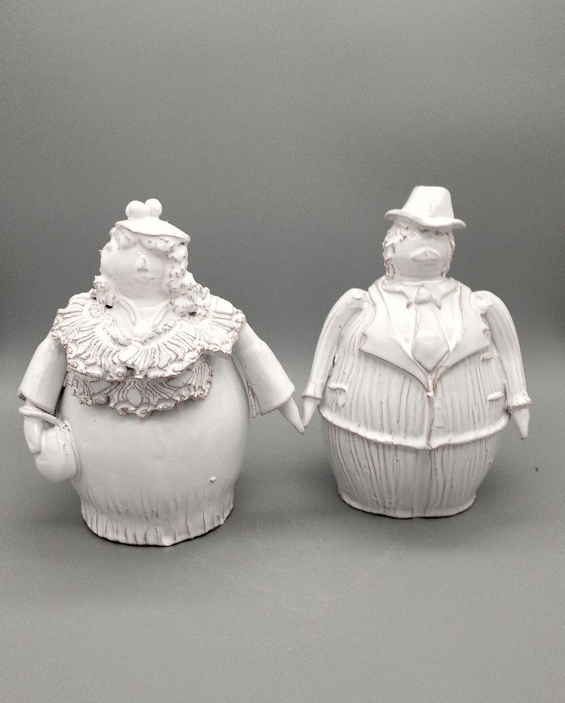 Massaia vestita a festa -Coppia mod. 1