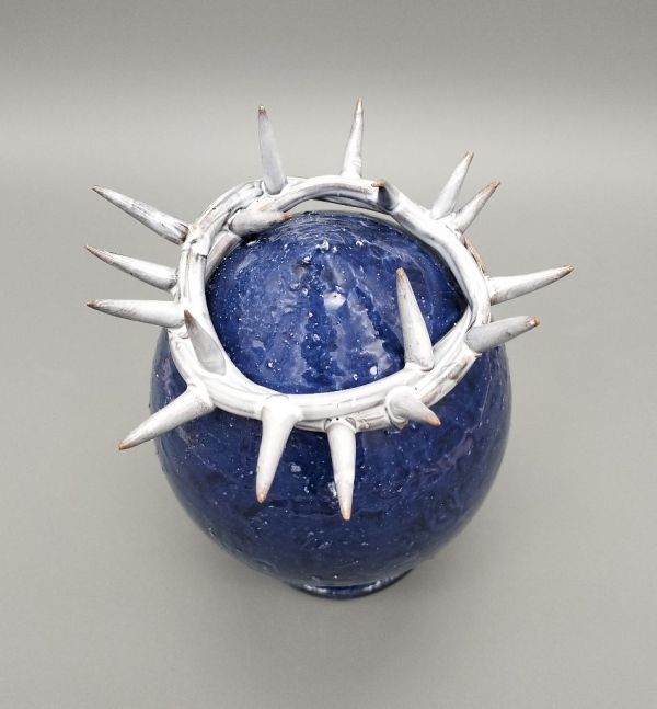 Pumo con Corona di Spine -Blu- - immagine 2