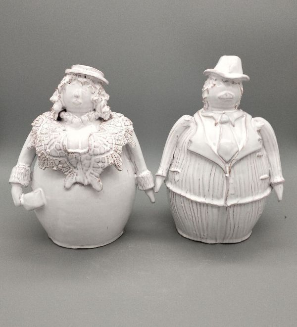 Massaia vestita a festa -Coppia mod. 2