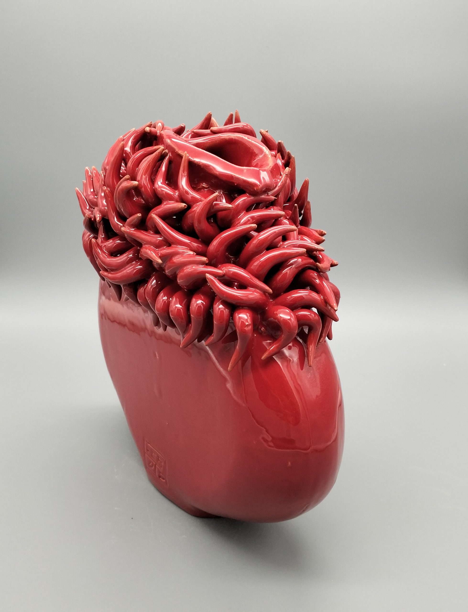 Vaso Anemone Rossa - immagine 2