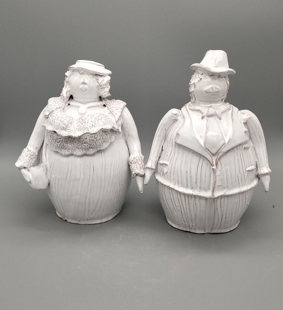 Massaia vestita a festa -Coppia mod. 3