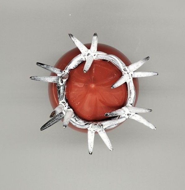 Pumo con Corona di Spine -Rosso- - immagine 2